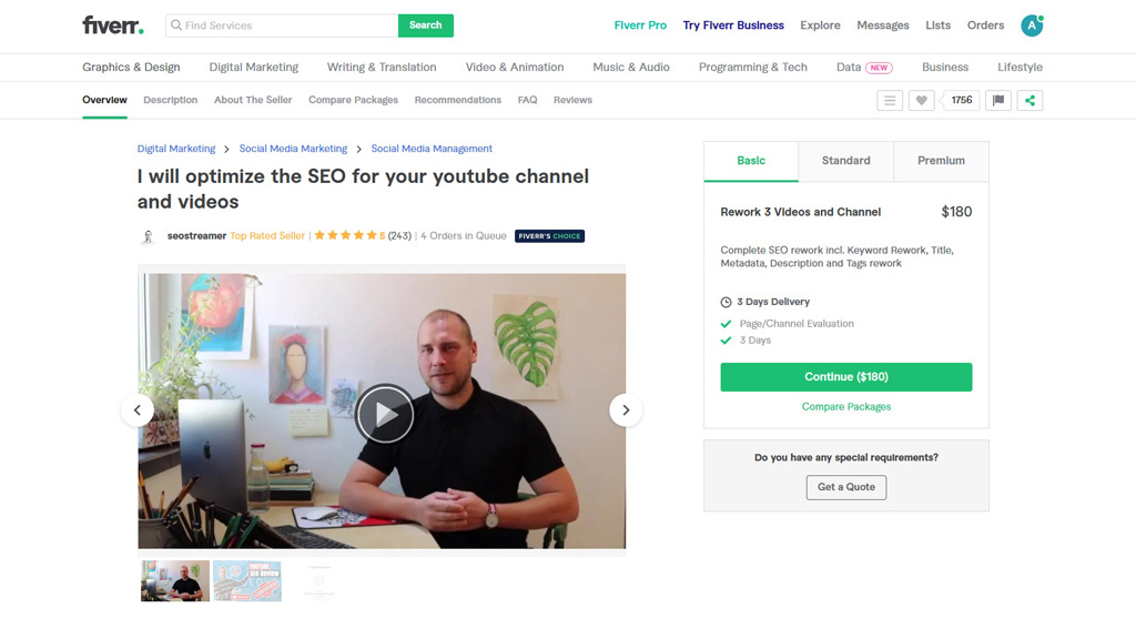 Fiverr Review : Fiverr Profiles