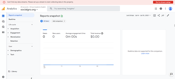 Google Analytics Review: screenshot