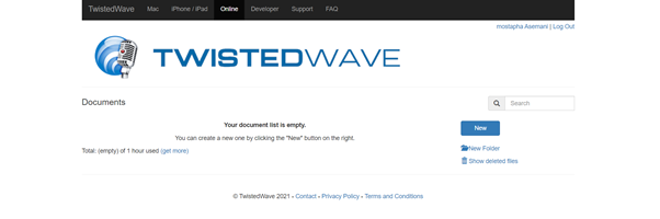 TwistedWave Review: benchmarking
