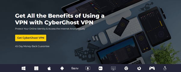 CyberGhost Review: features