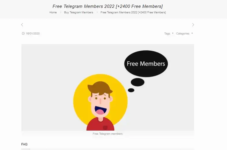 Free Telegram members